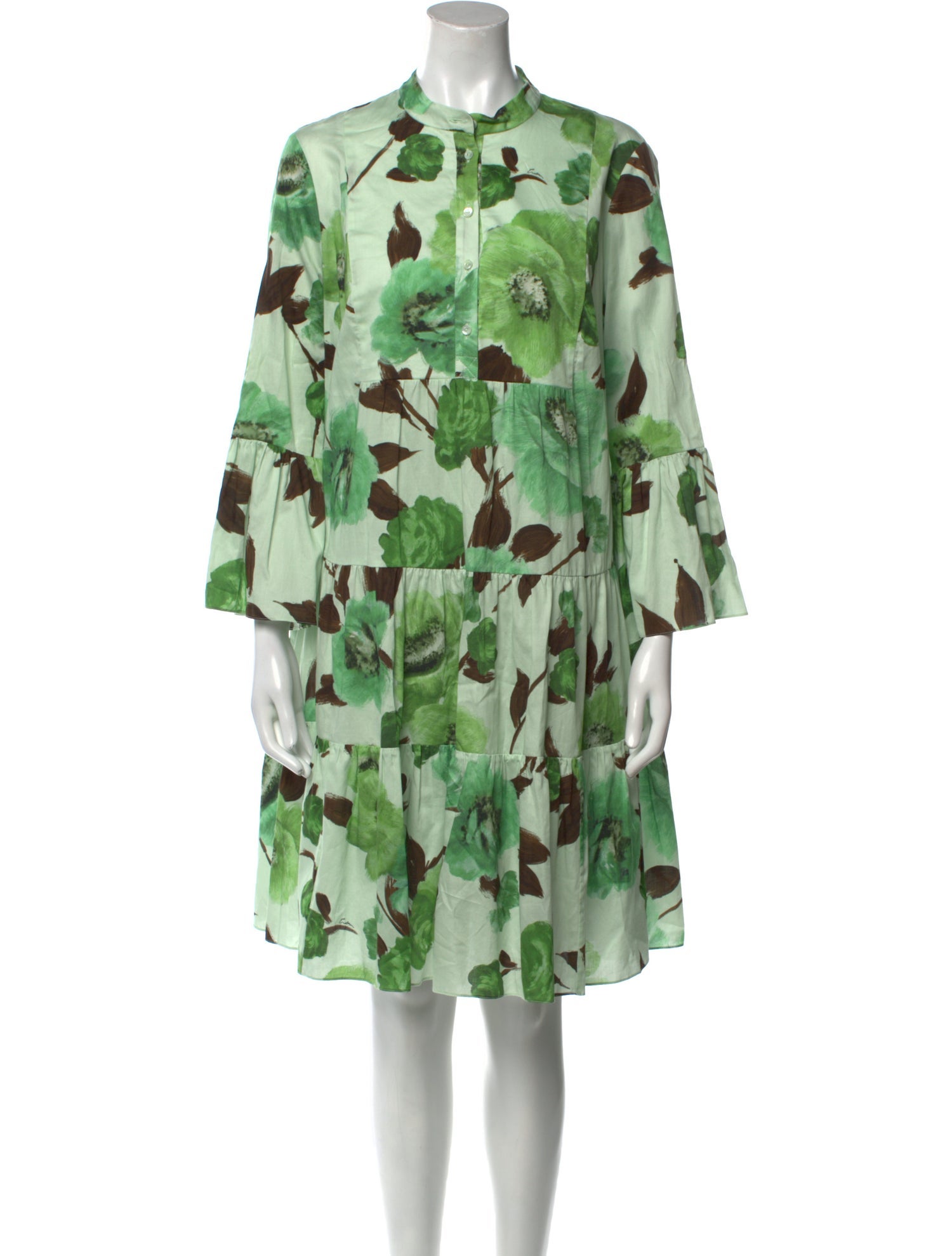 Erdem Floral Print Knee-Length Dress w/ Tags