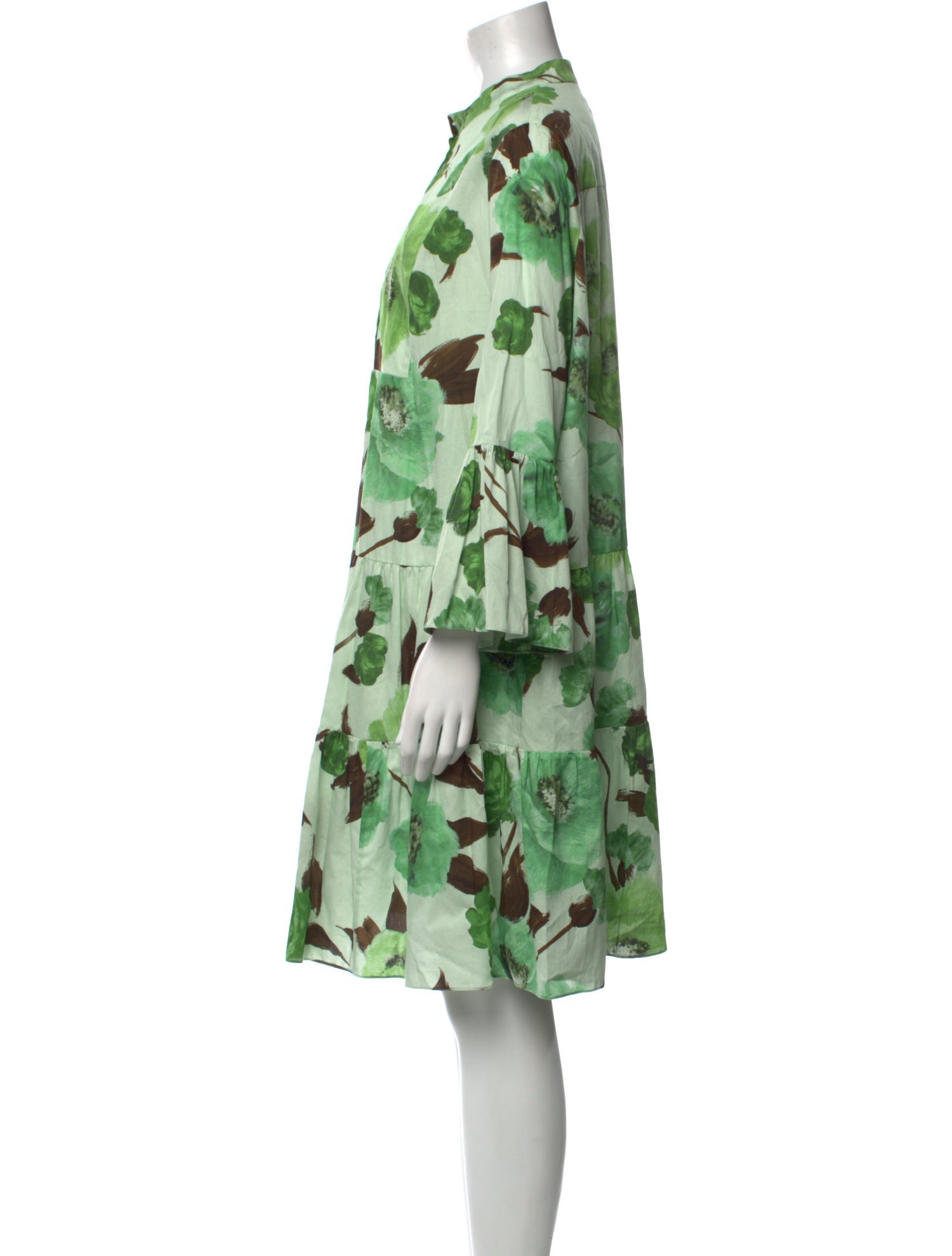 Erdem Floral Print Knee-Length Dress w/ Tags