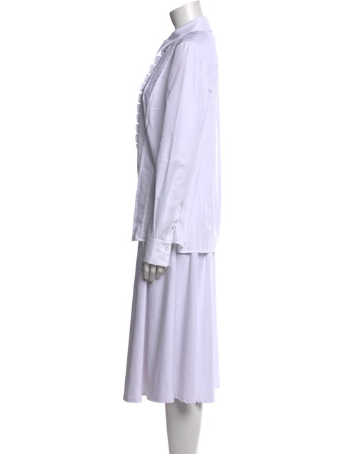 Erdem Long Sleeve Button-Up Top