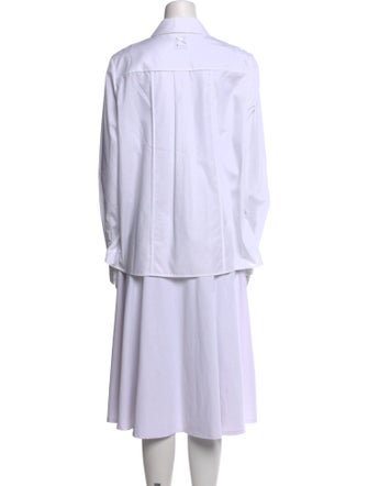 Erdem Long Sleeve Button-Up Top