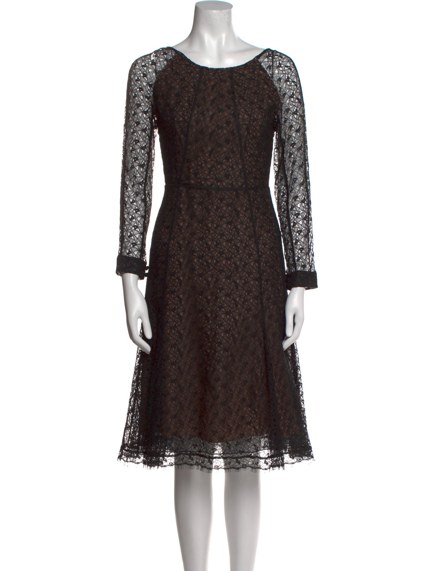 Erdem Lace Pattern Knee-Length Dress