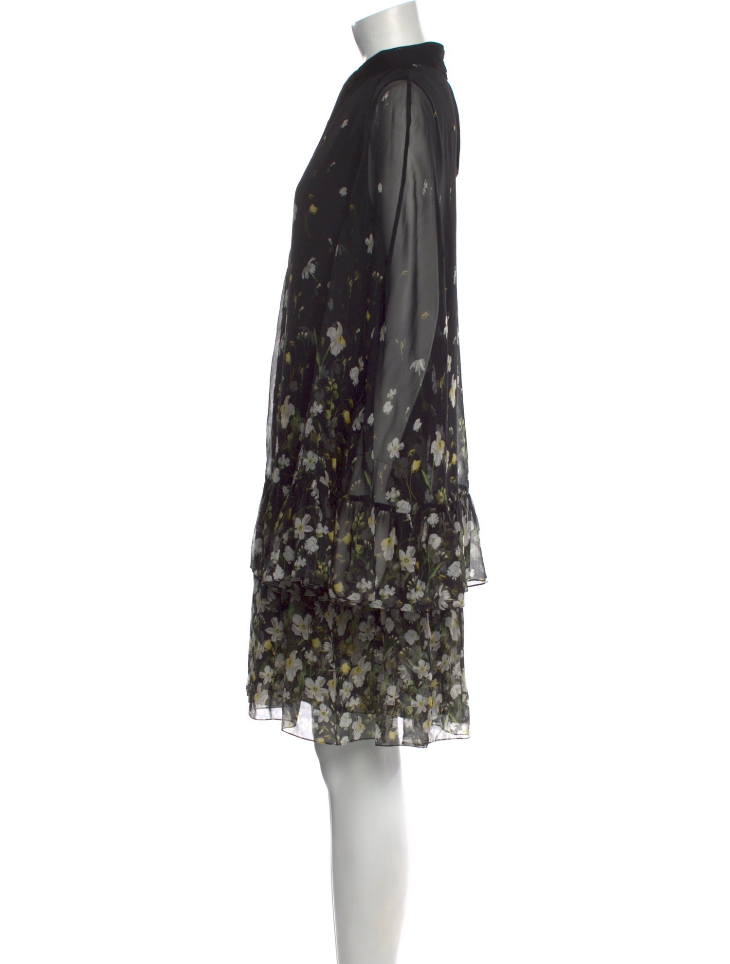 Erdem Silk Knee-Length Dress
