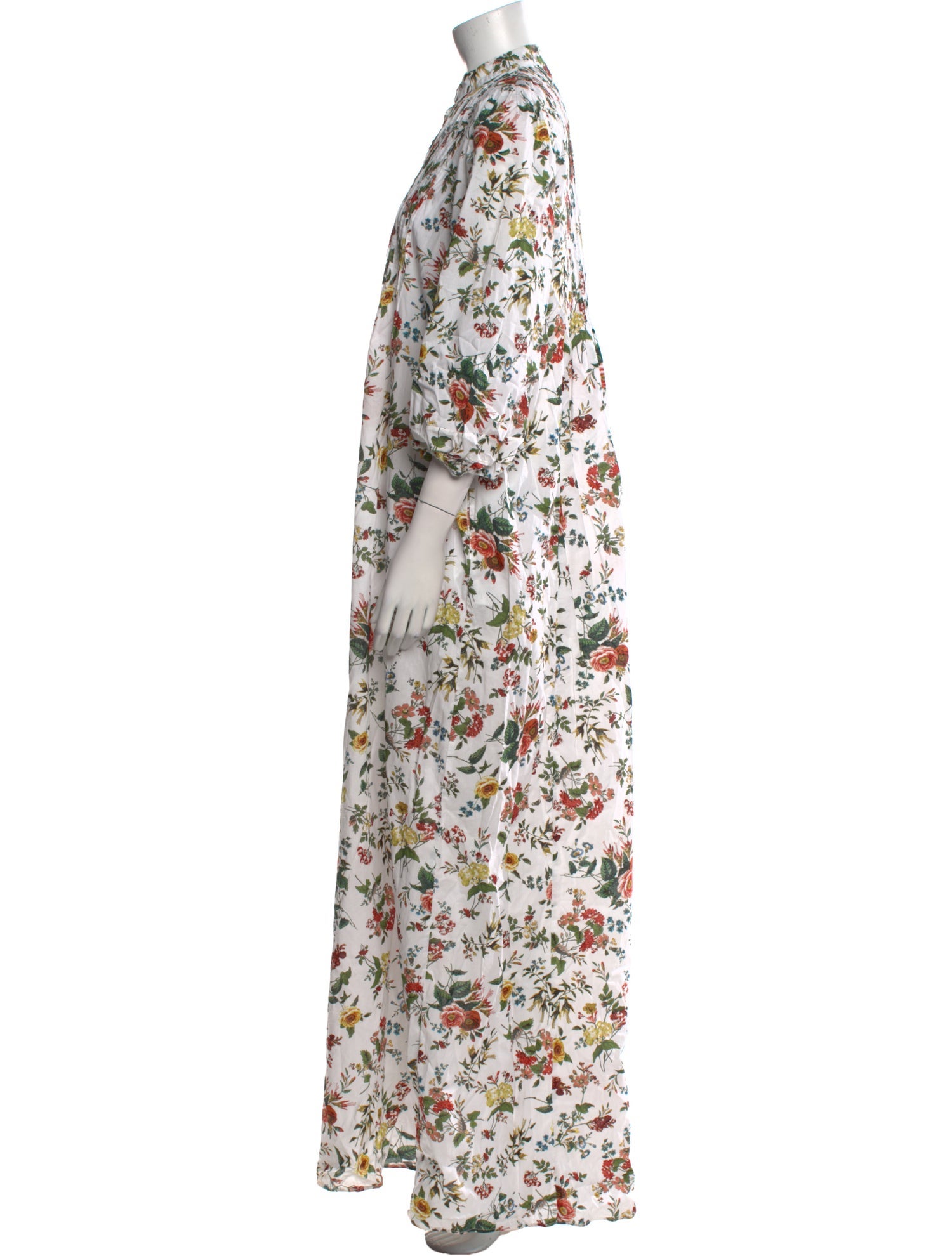 Erdem Floral Print Long Dress