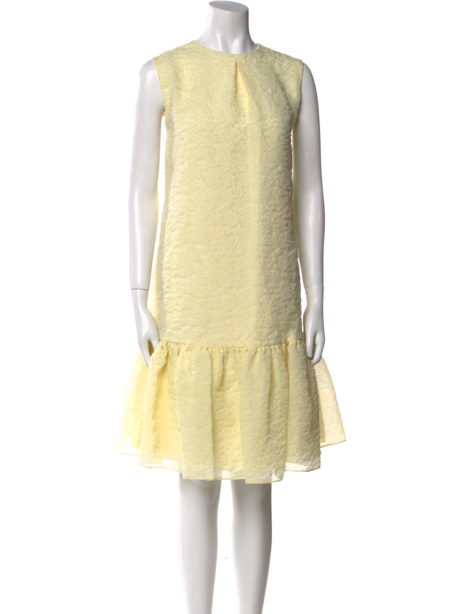 Erdem Crew Neck Knee-Length Dress