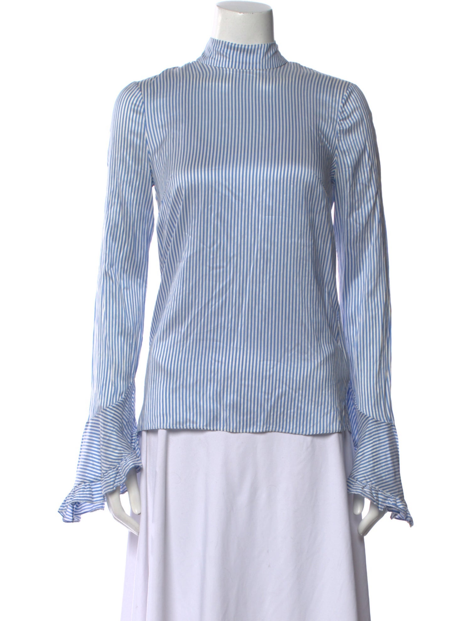 Erdem Silk Striped Blouse