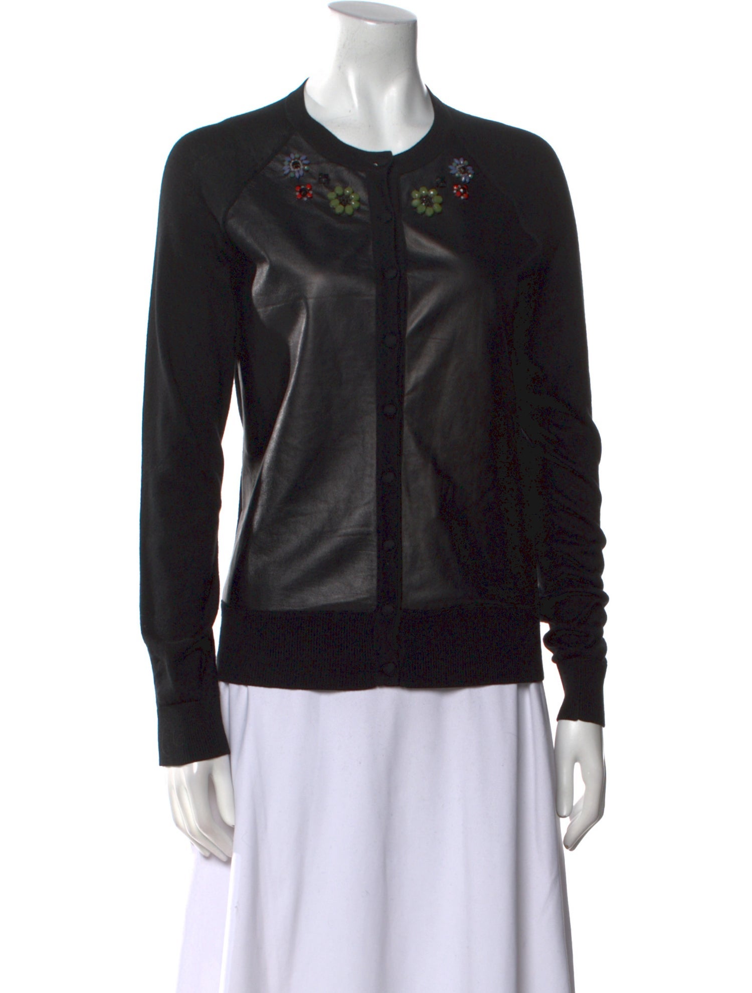 Erdem Silk Crew Neck Sweater