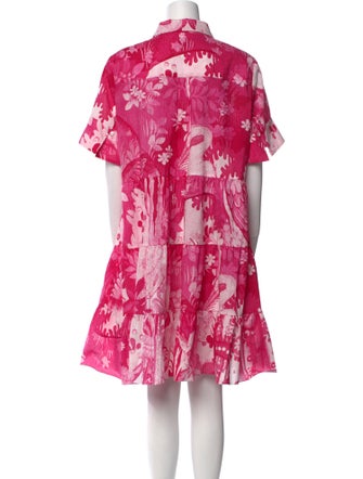 Erdem Floral Print Mini Dress