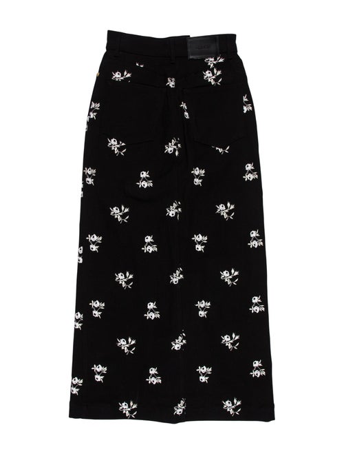 Erdem Floral Print Midi Length Skirt