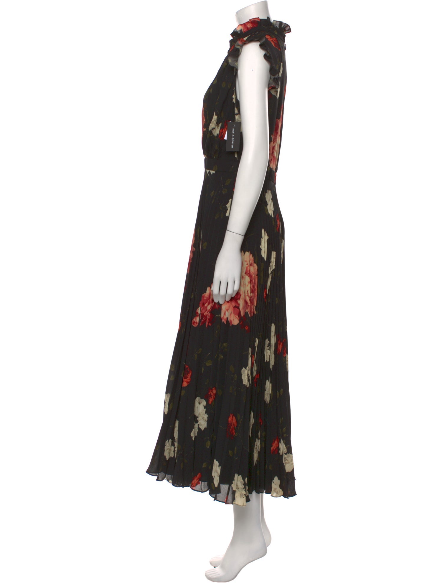 Erdem Floral Print Long Dress