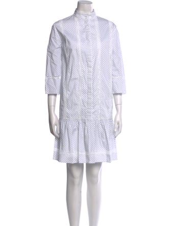 Erdem Printed Knee-Length Dress