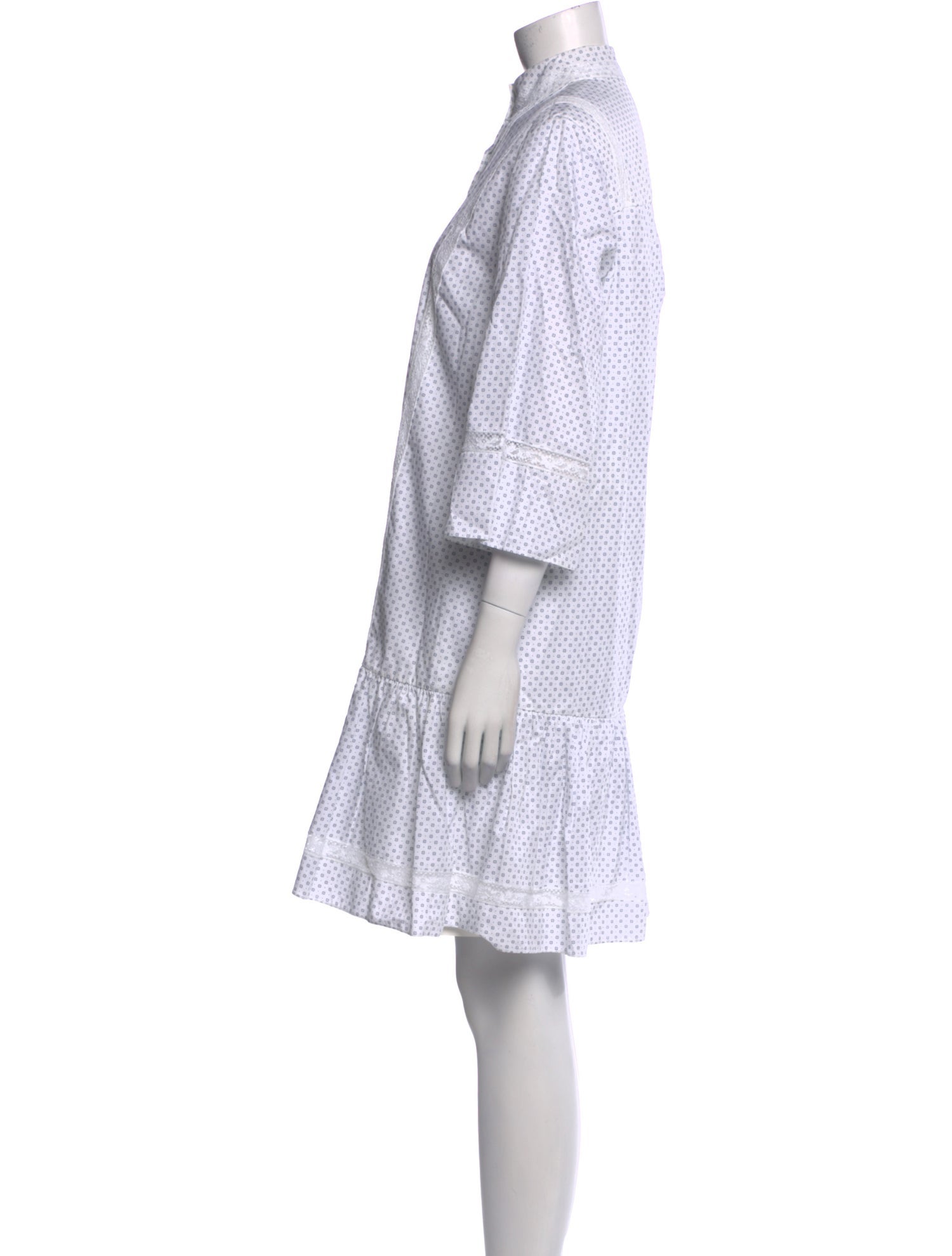 Erdem Printed Knee-Length Dress