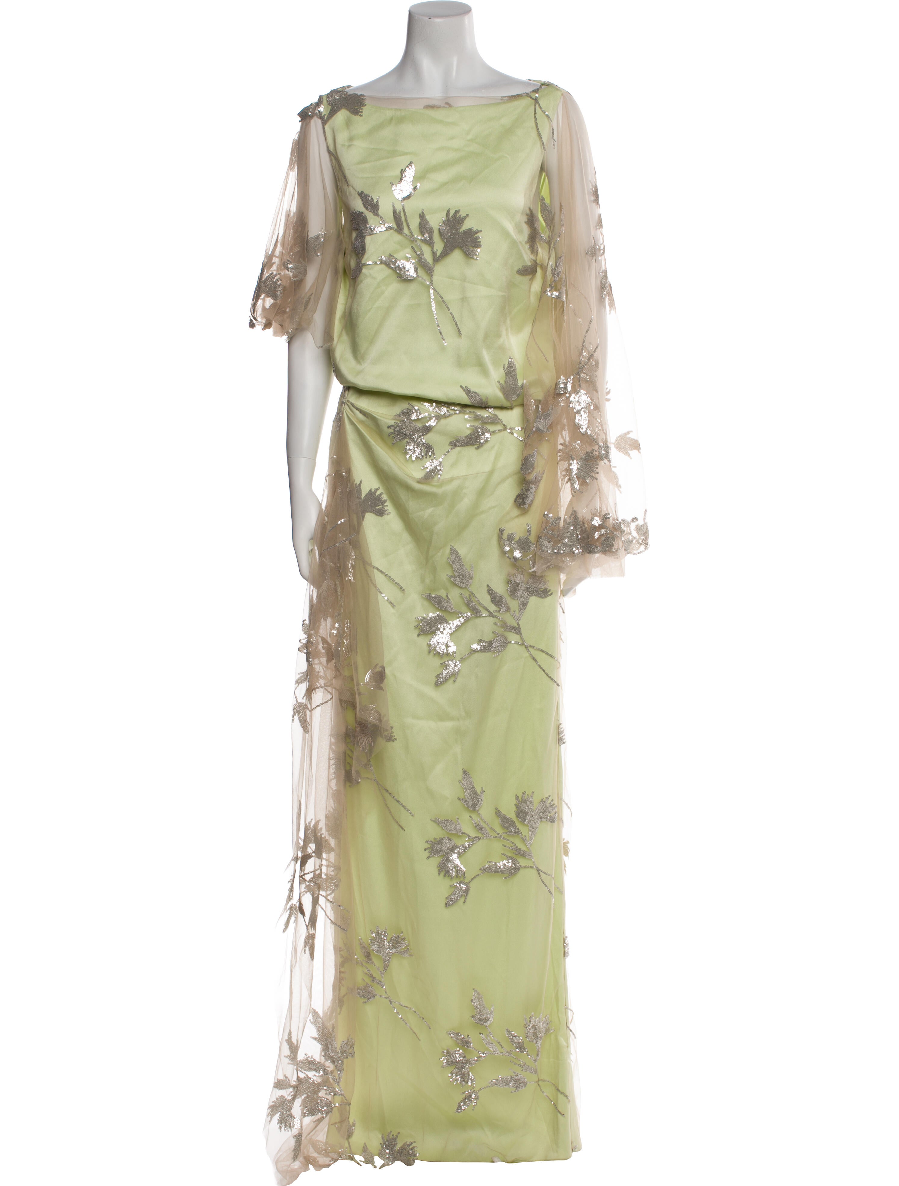 Erdem Floral Print Long Dress