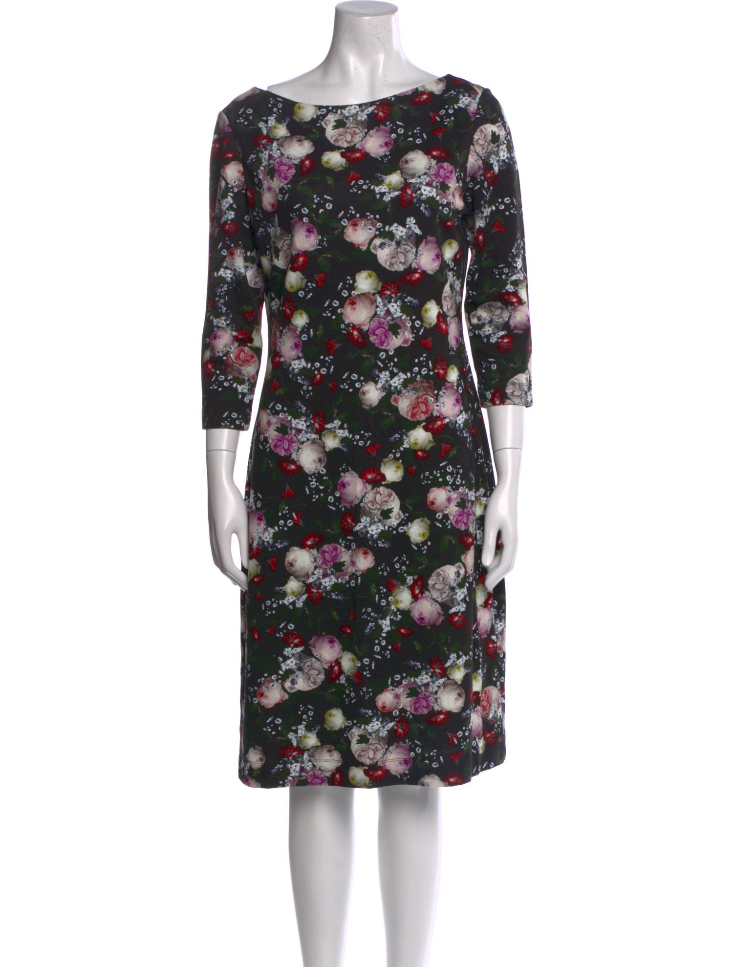 Erdem Silk Knee-Length Dress