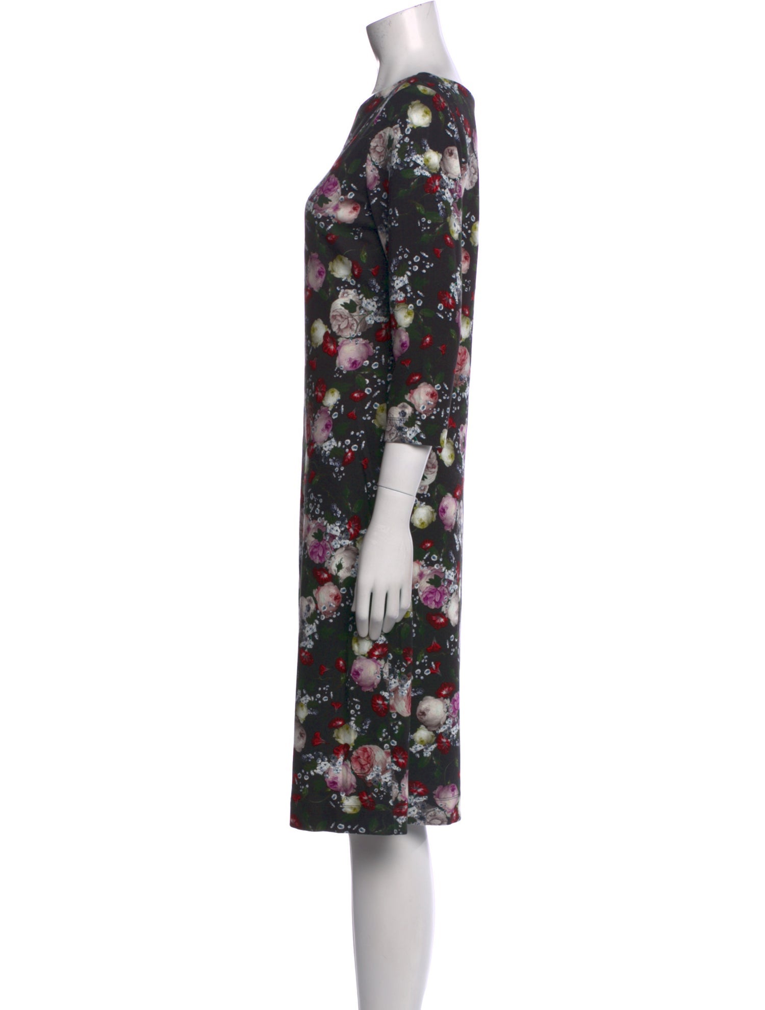 Erdem Silk Knee-Length Dress