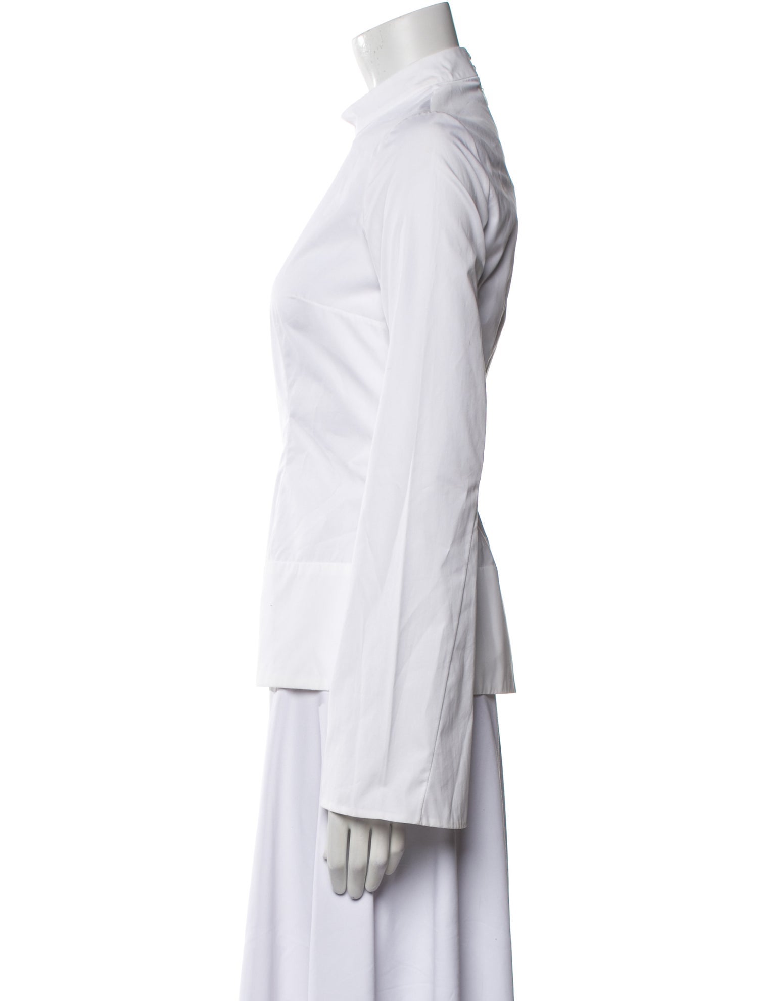 Erdem Mock Neck Long Sleeve Blouse w/ Tags