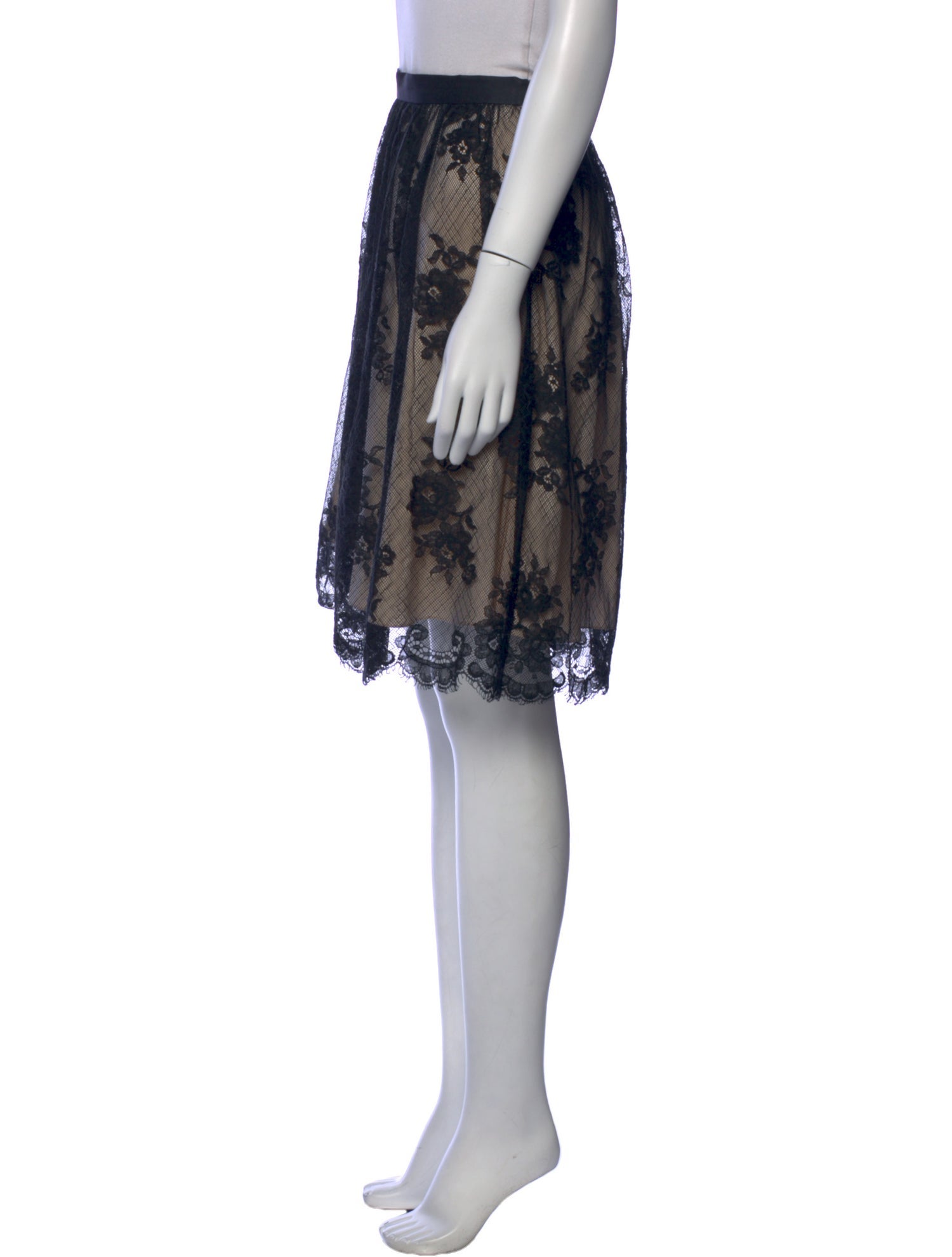 Erdem Lace Pattern Knee-Length Skirt