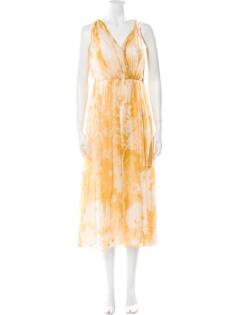 Erdem Silk Long Dress