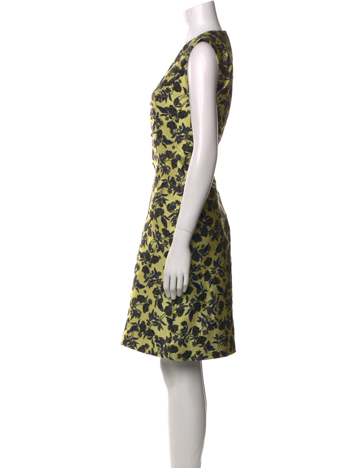 Erdem Silk Knee-Length Dress