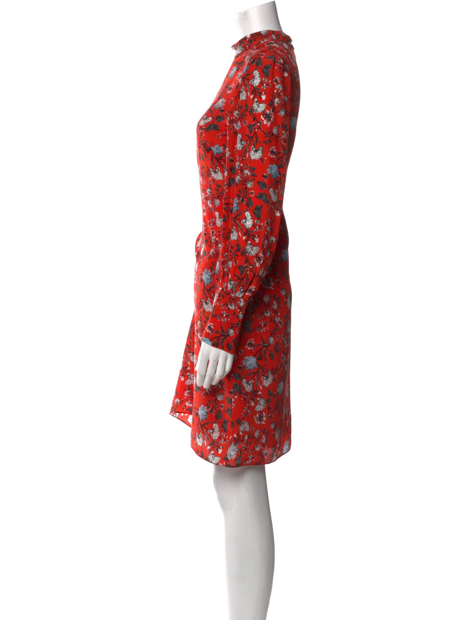 Erdem Silk Knee-Length Dress