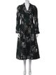 Erdem Printed Trench Coat