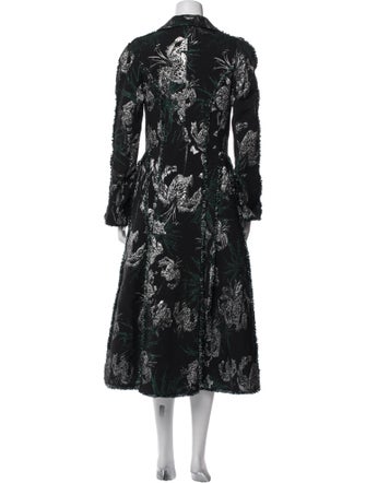 Erdem Printed Trench Coat