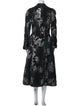 Erdem Printed Trench Coat