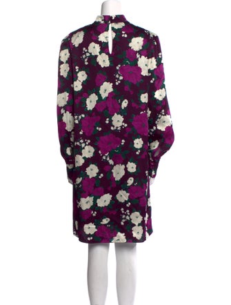 Erdem Floral Print Knee-Length Dress