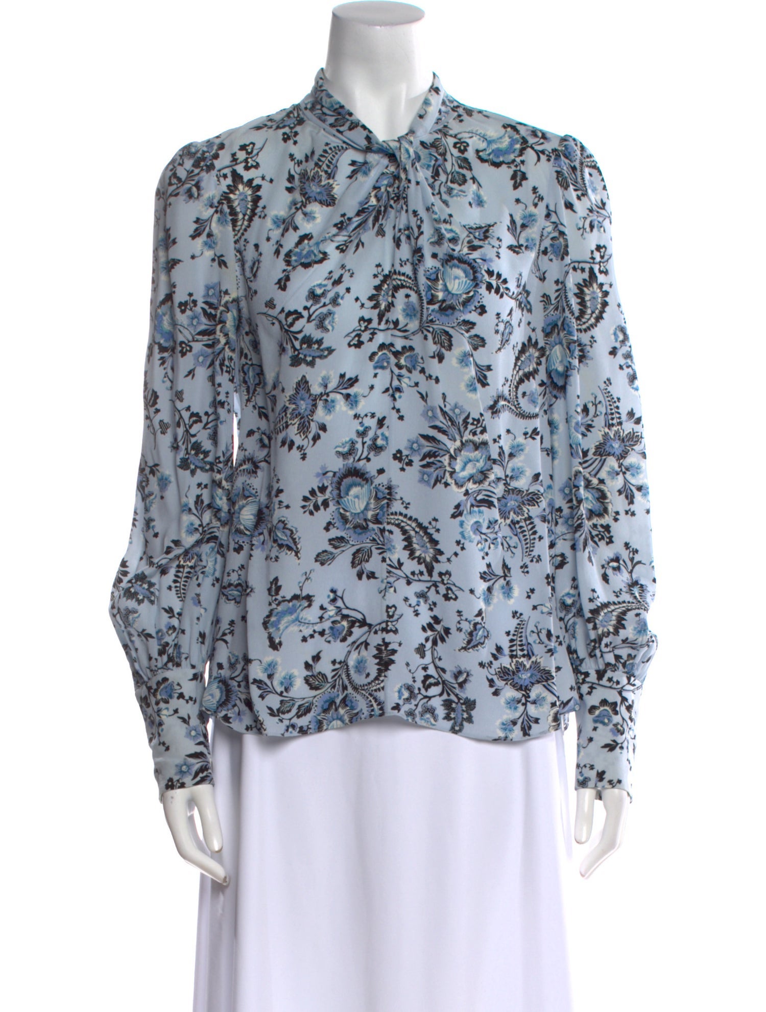Erdem Silk Printed Blouse