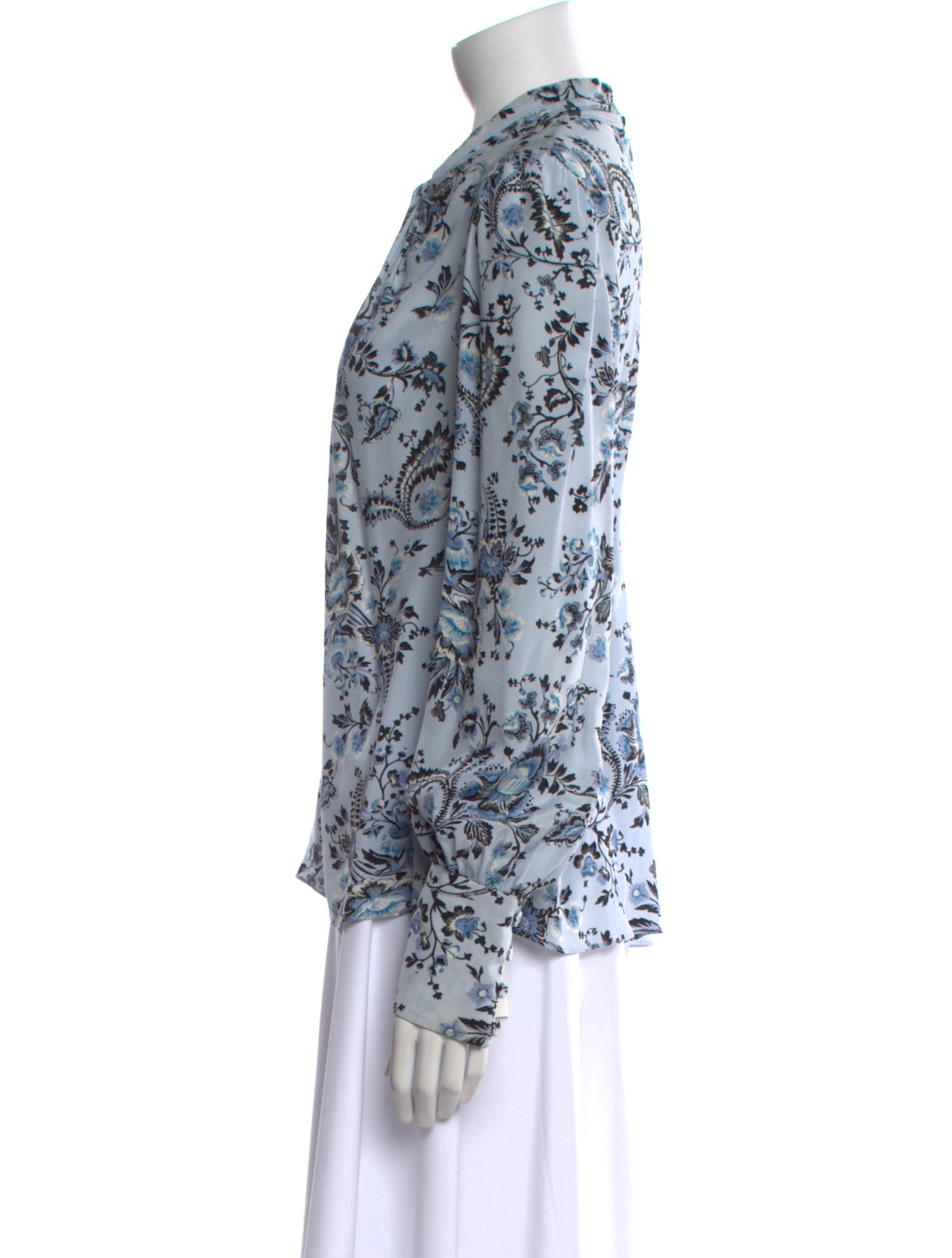 Erdem Silk Printed Blouse