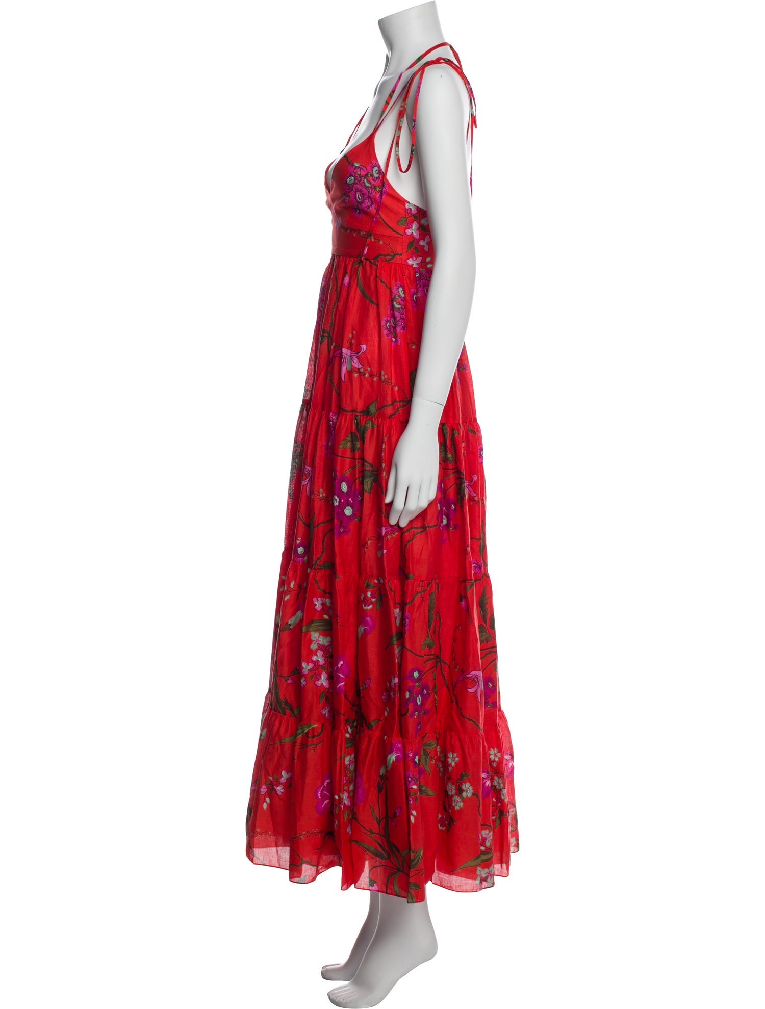 Erdem Floral Print Long Dress w/ Tags