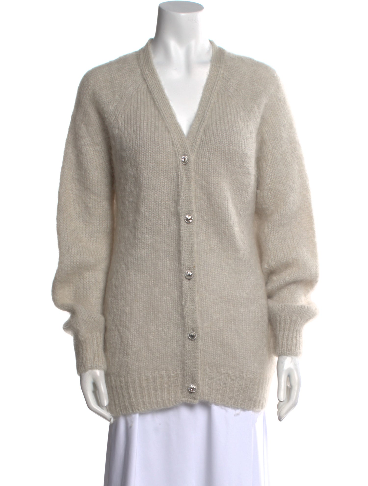 Erdem Mohair V-Neck Sweater