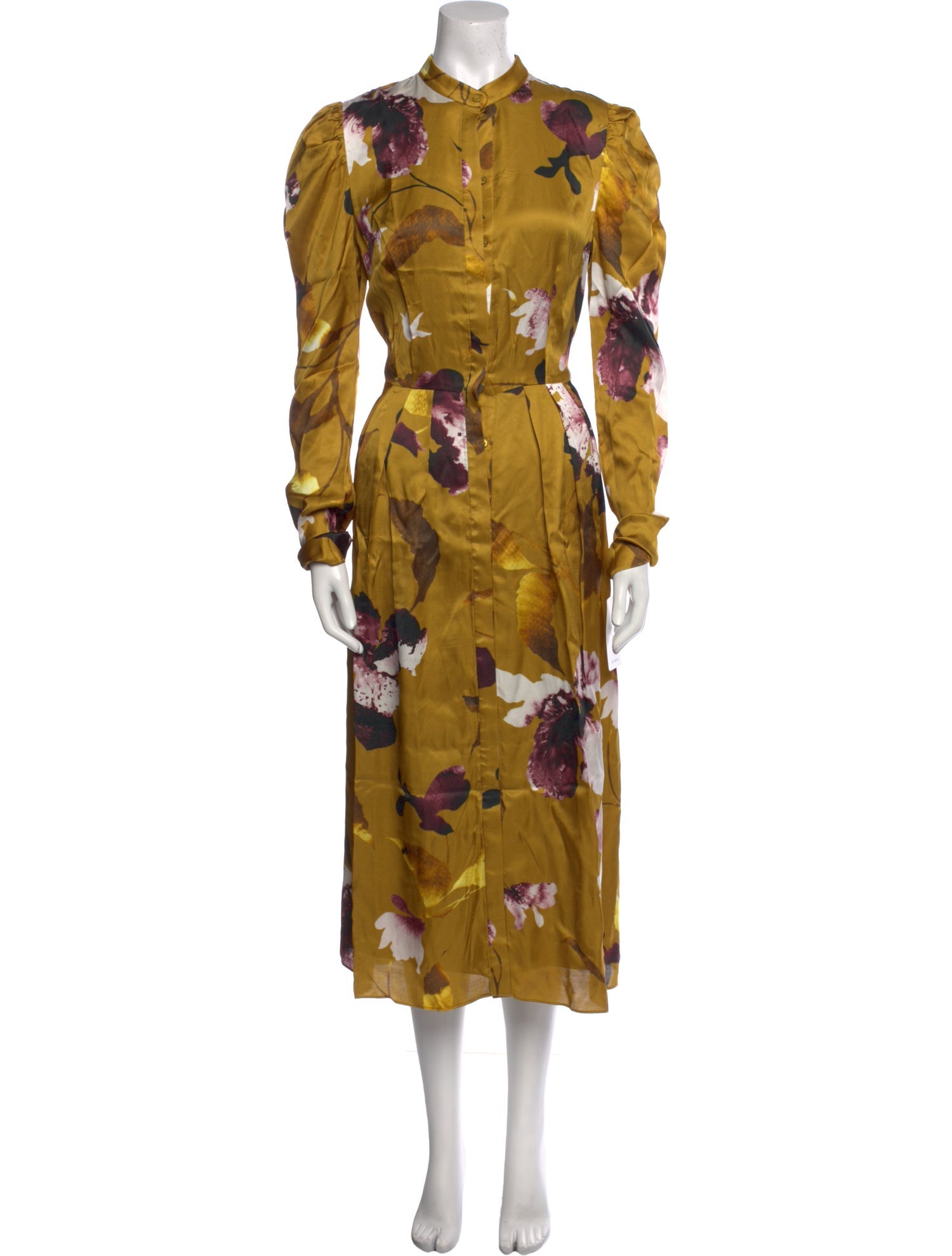 Erdem Floral Print Long Dress