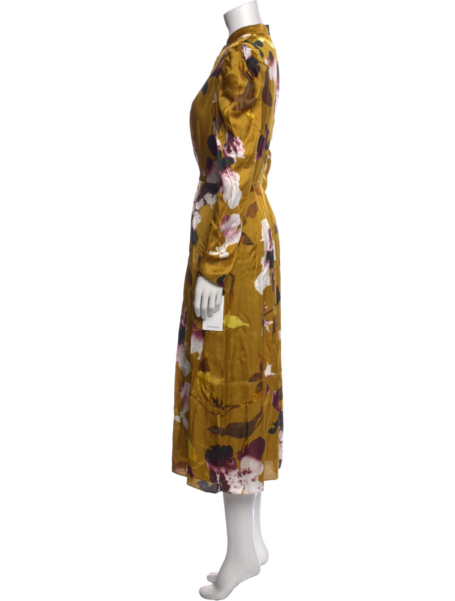 Erdem Floral Print Long Dress