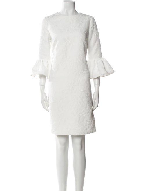 Erdem Bateau Neckline Knee-Length Dress