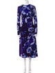 Erdem Floral Print Long Dress