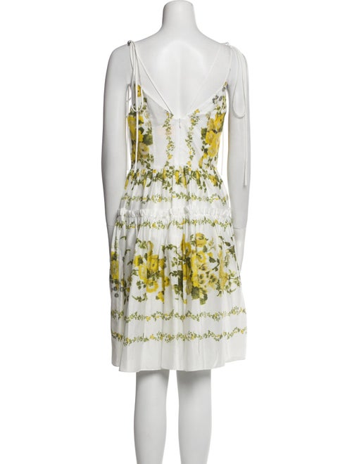 Erdem Printed Knee-Length Dress