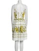 Erdem Printed Knee-Length Dress