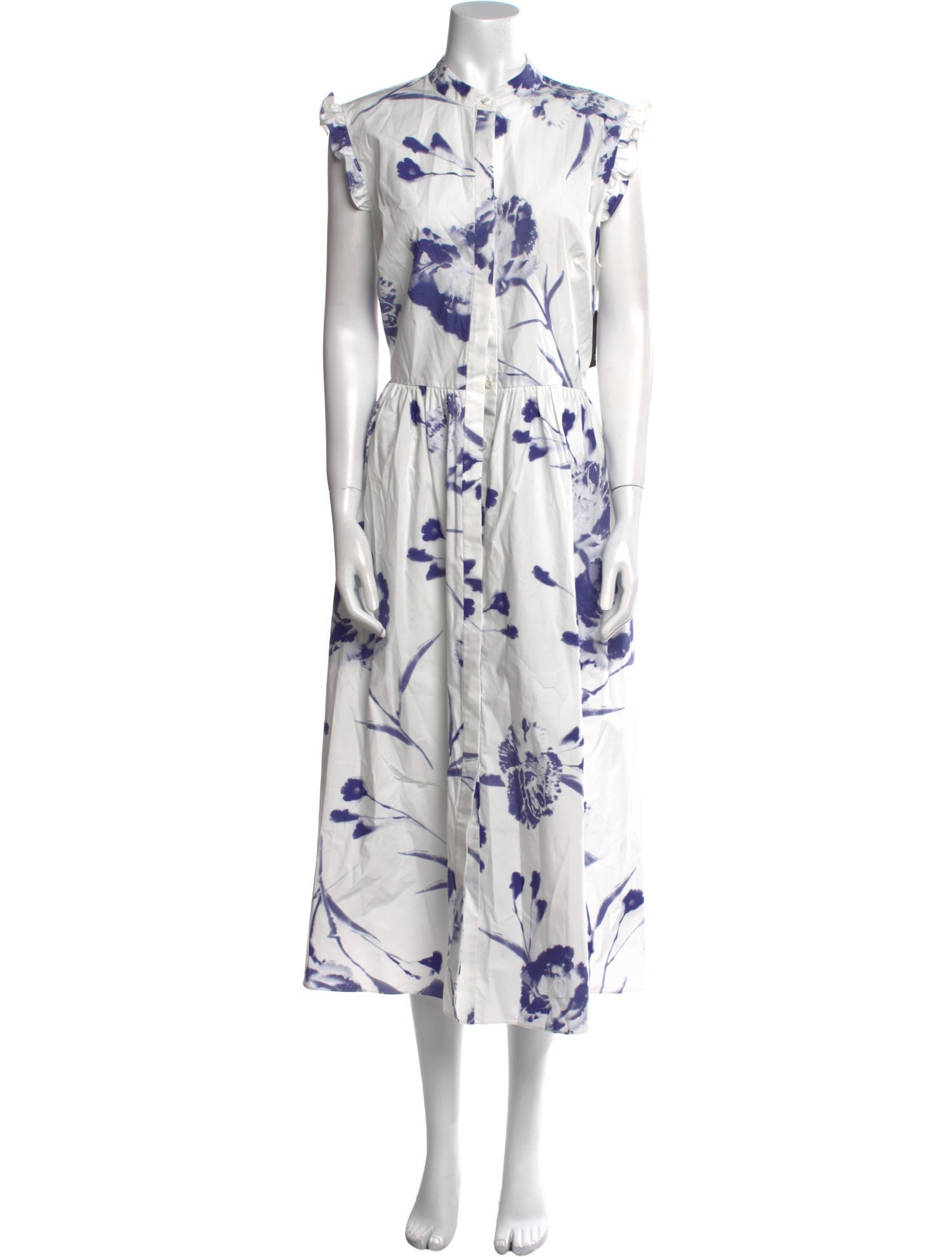 Erdem Floral Print Long Dress w/ Tags
