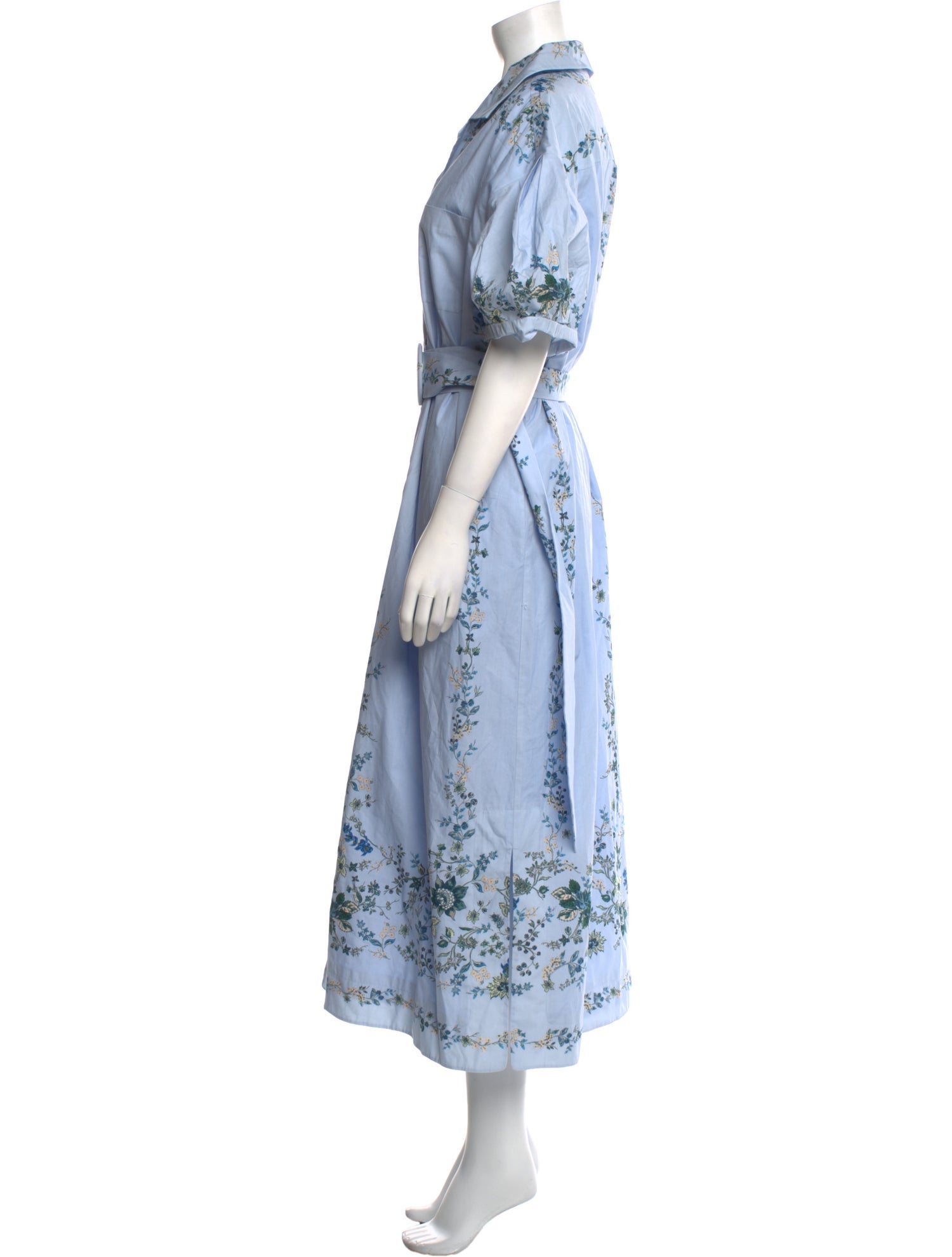 Erdem V-Neck Long Dress