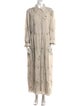 Erdem Linen Long Dress