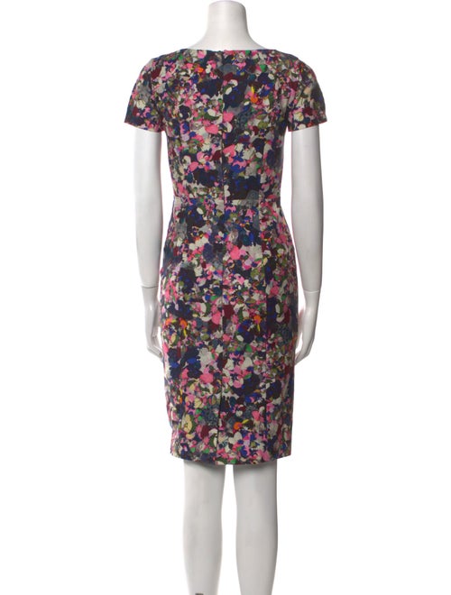 Erdem Floral Print Knee-Length Dress