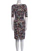 Erdem Floral Print Mini Dress