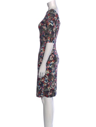 Erdem Floral Print Mini Dress