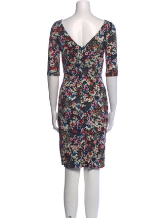Erdem Floral Print Mini Dress