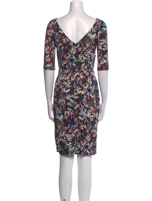Erdem Floral Print Mini Dress