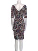 Erdem Floral Print Mini Dress