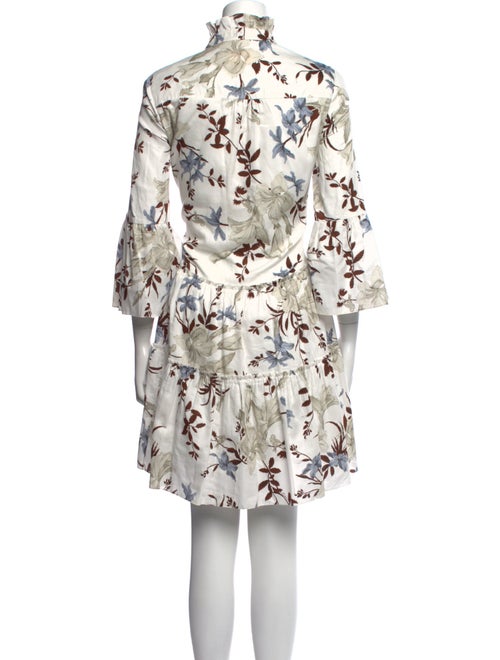 Erdem Floral Print Mini Dress