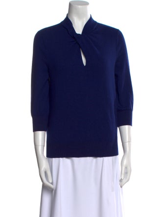 Erdem Cashmere V-Neck Sweater