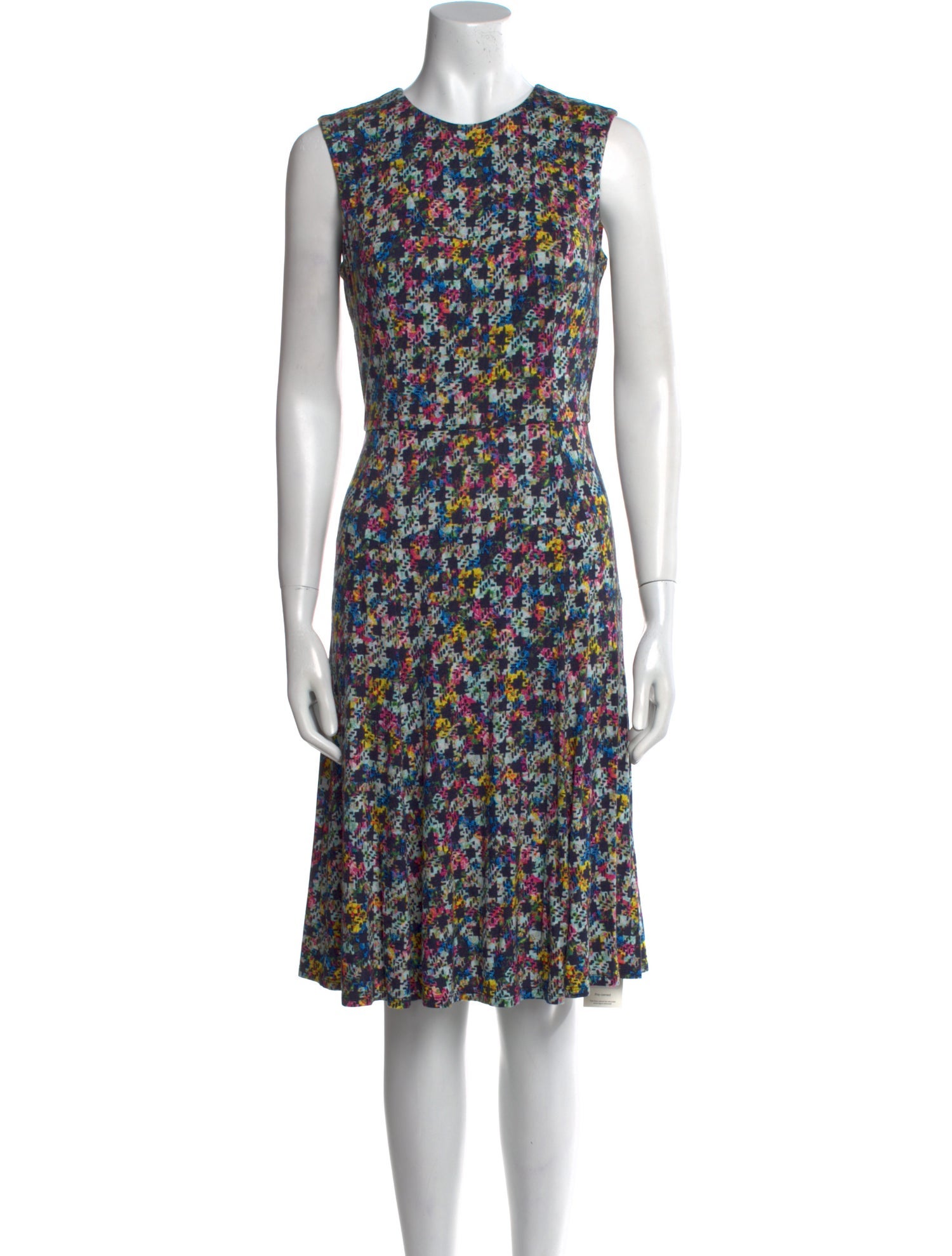 Erdem Floral Print Knee-Length Dress