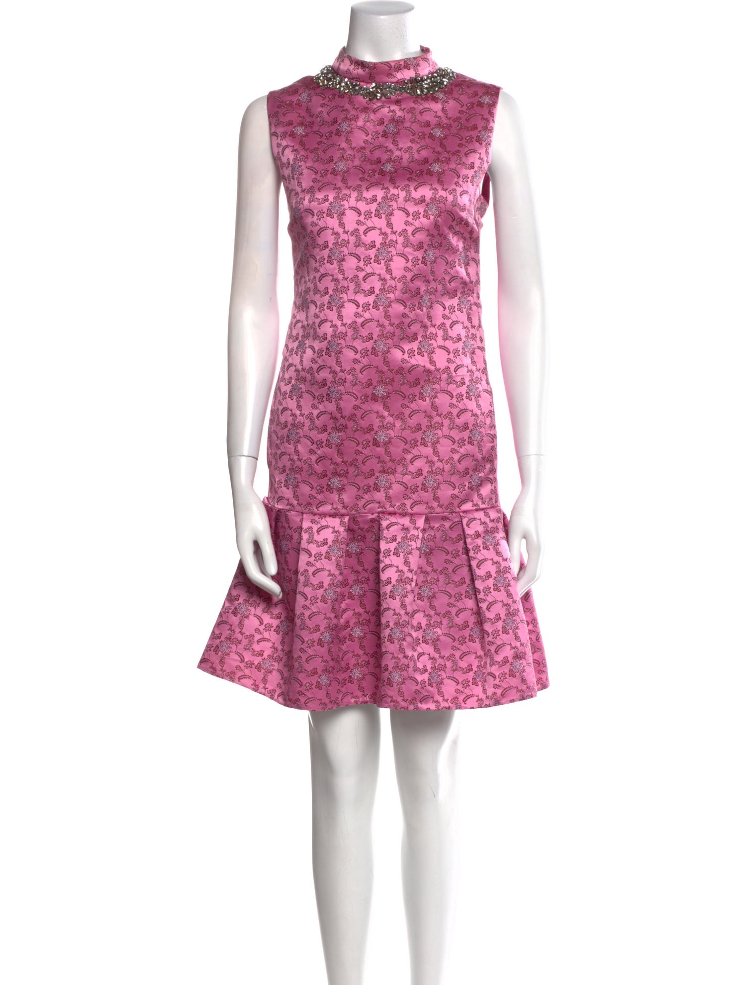 Erdem Floral Print Mini Dress